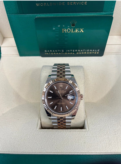 ROLEX DATEJUST JUBILEE "CHOCOLAT"