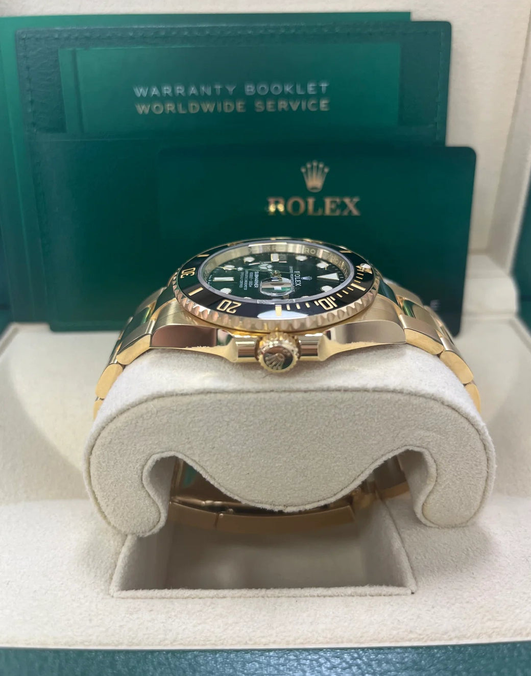 ROLEX SUBMARINER DATE FULL GOLD