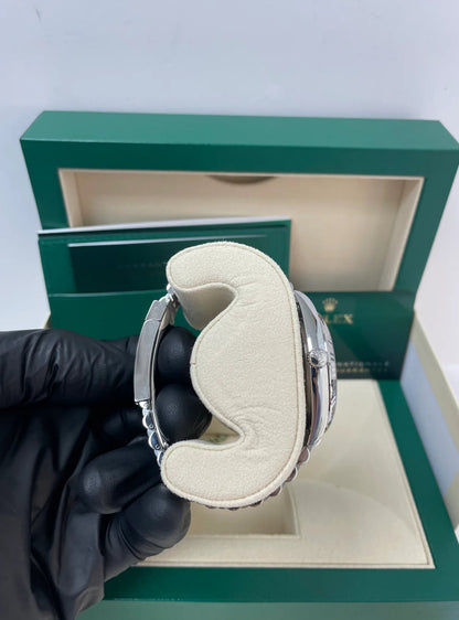 ROLEX DATEJUST JUBILEE BLACK DIAL DIAMOND