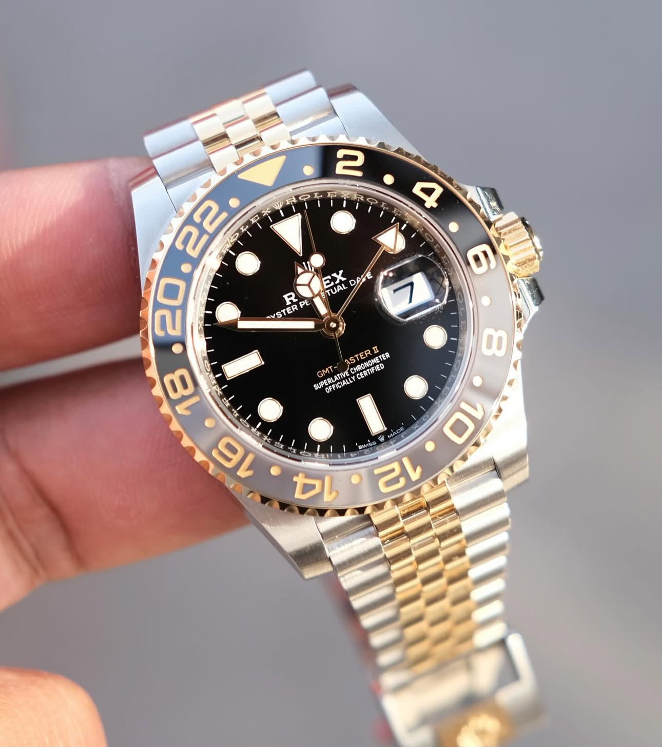 ROLEX GMT MASTER II JUBILÈE BICOLOR