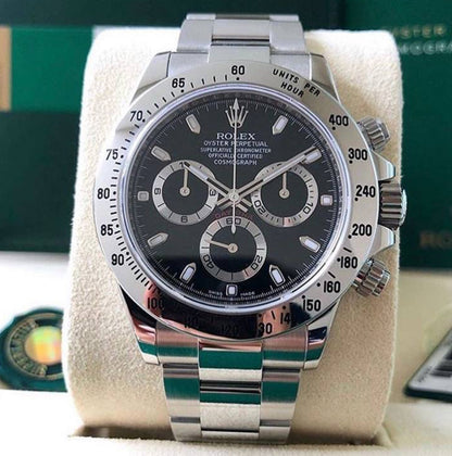 ROLEX DAYTONA BLACK DIAL