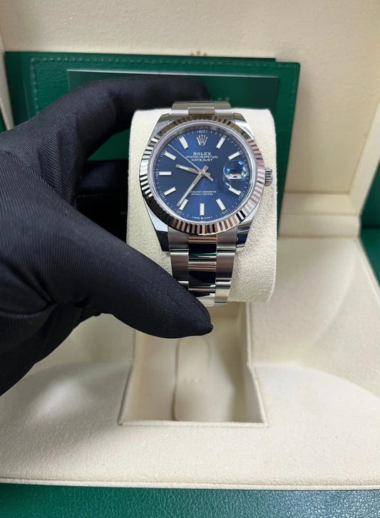 ROLEX DATEJUST OYSTER OCEAN BLUE