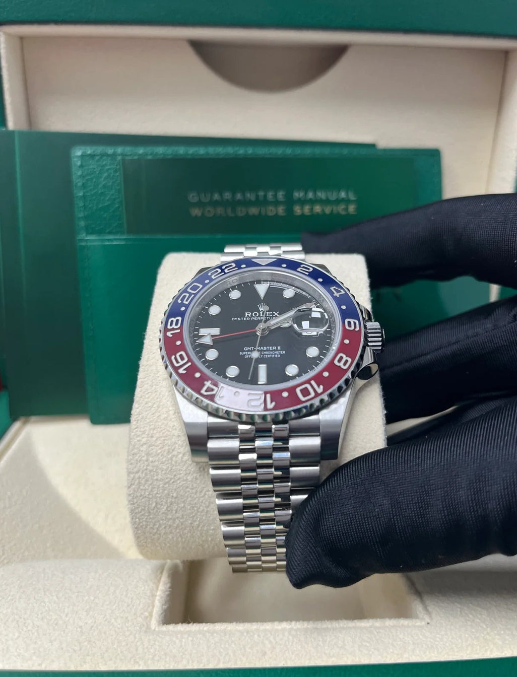 ROLEX GMT MASTER II PEPSI JUBILÈE