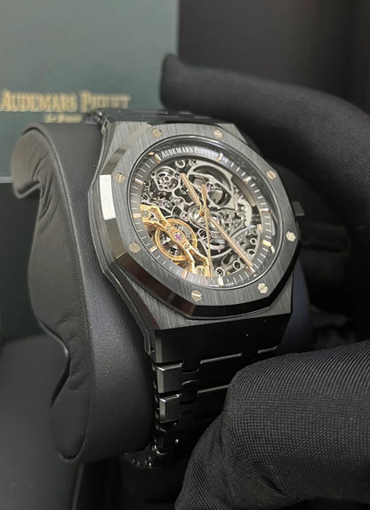 AUDEMARS PIGUET ROYAL OAK "SKELETON" BLACK
