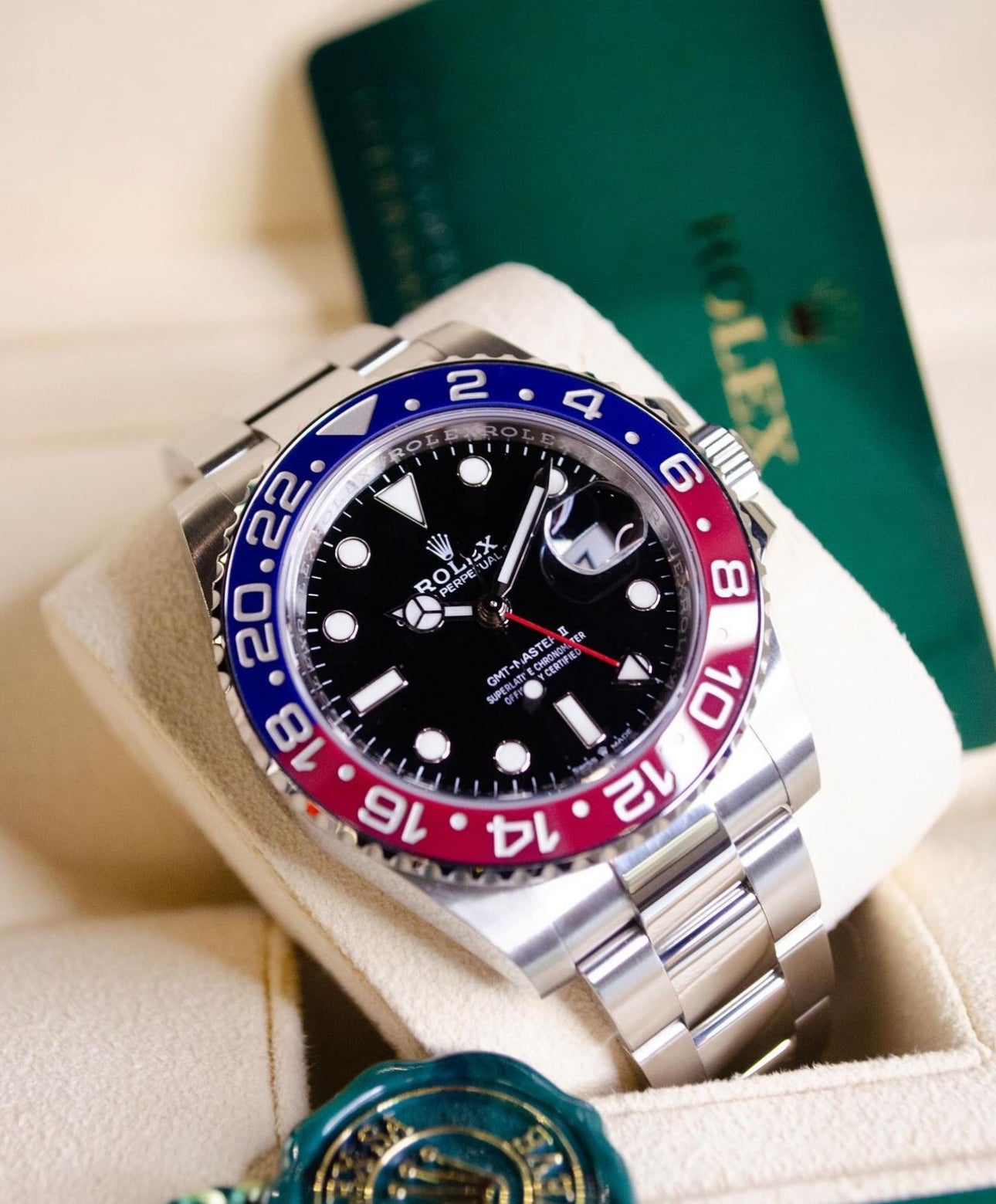 ROLEX GMT MASTER II OYSTER PEPSI