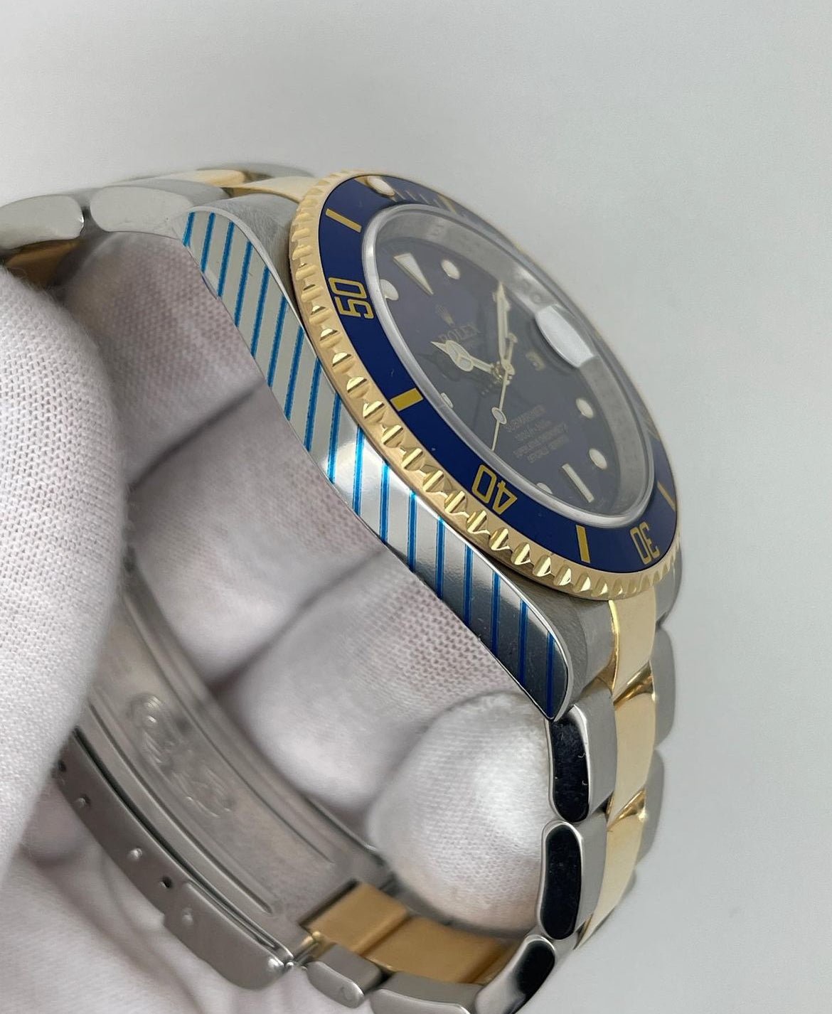 ROLEX SUBMARINER GOLD & BLUE