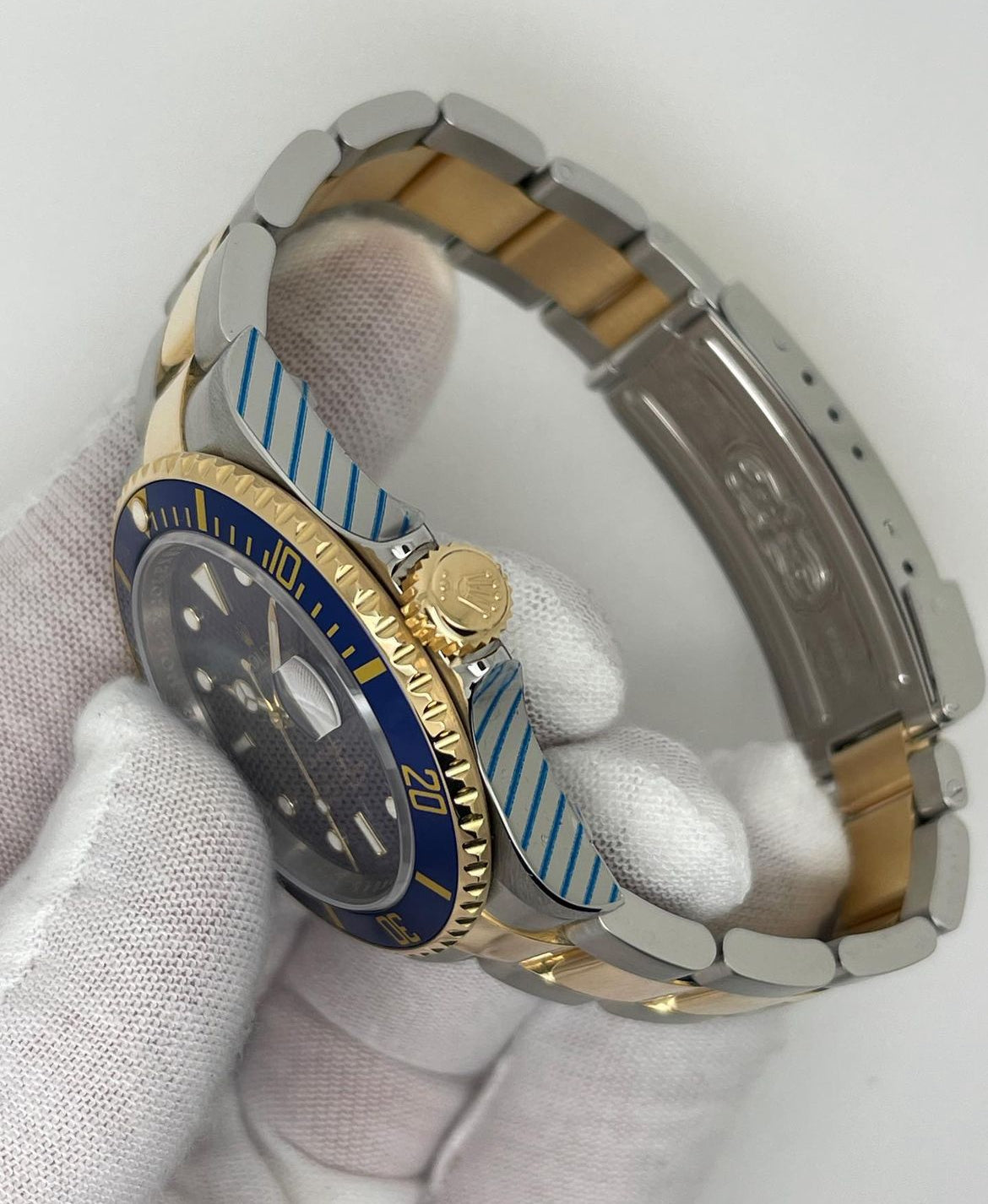 ROLEX SUBMARINER GOLD & BLUE