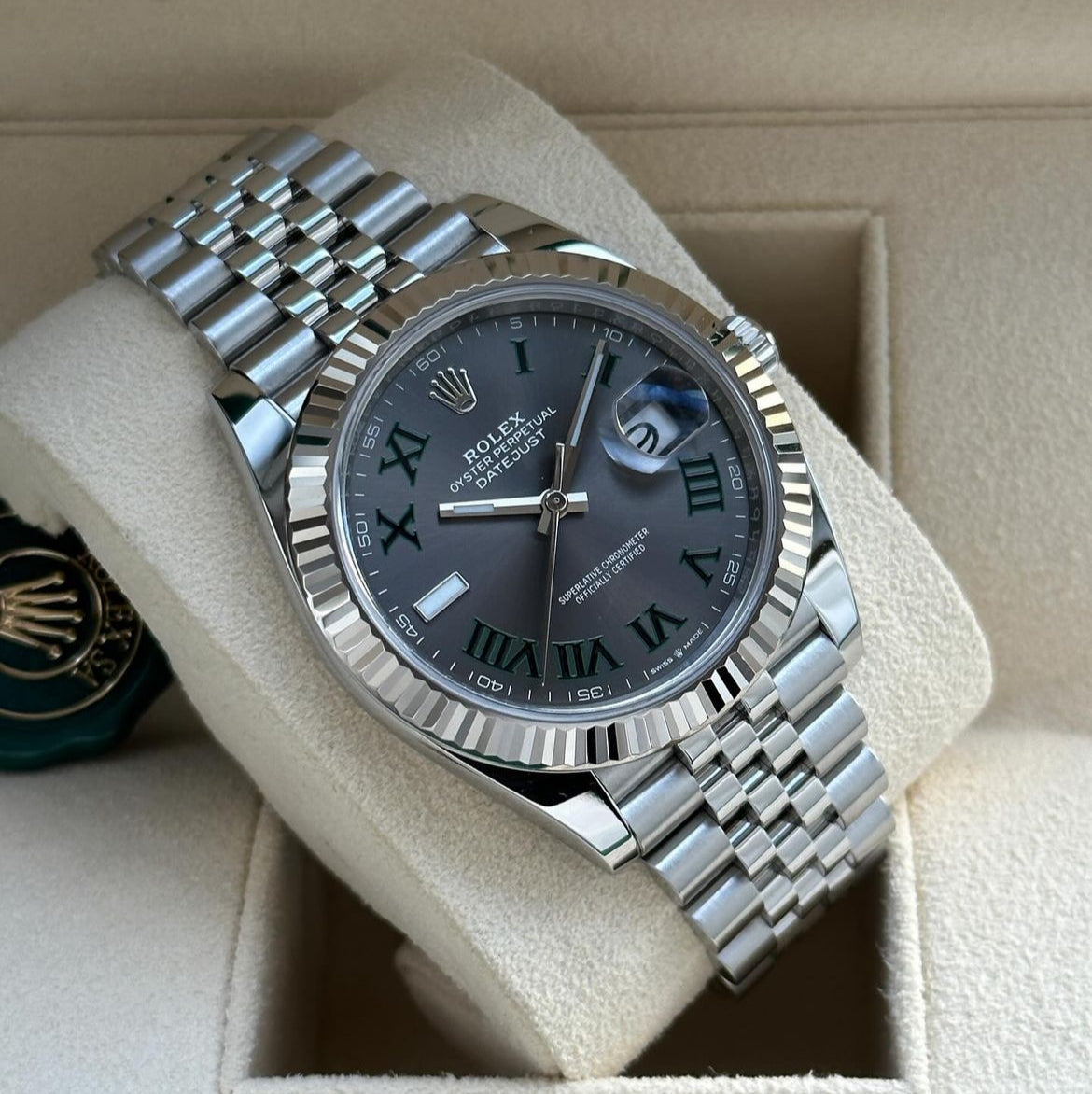 ROLEX DATEJUST WIMBLEDON JUBILÈE