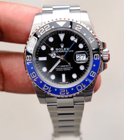 ROLEX GMT MASTER II BATMAN