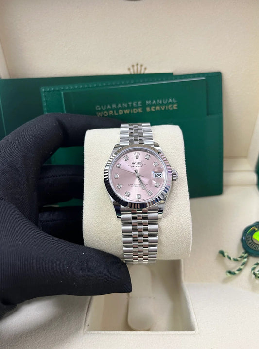 ROLEX DATEJUST JUBILEE "CANDY ROSE" DIAMOND