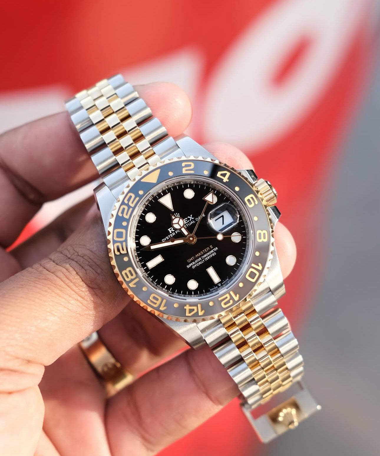 ROLEX GMT MASTER II JUBILÈE BICOLOR