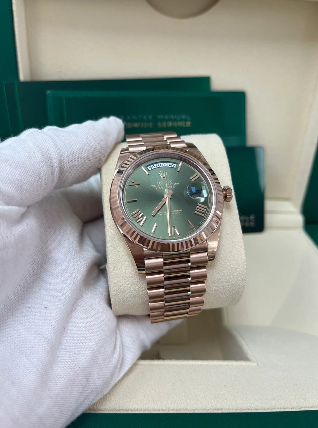 ROLEX DAY-DATE 60th ANNIVERSARY
