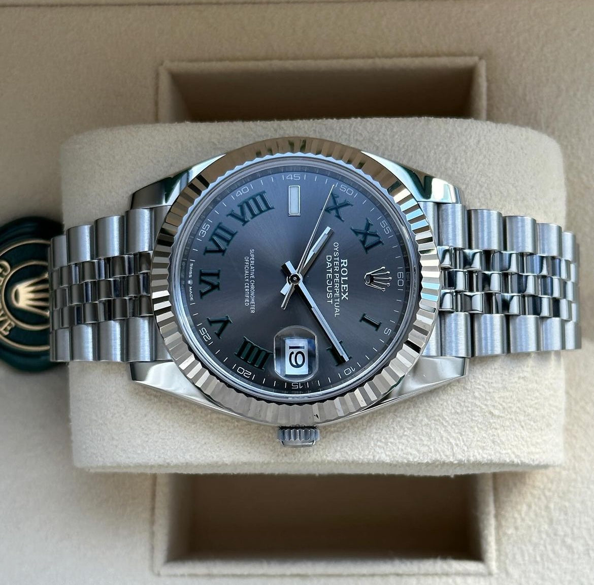 ROLEX DATEJUST WIMBLEDON JUBILÈE