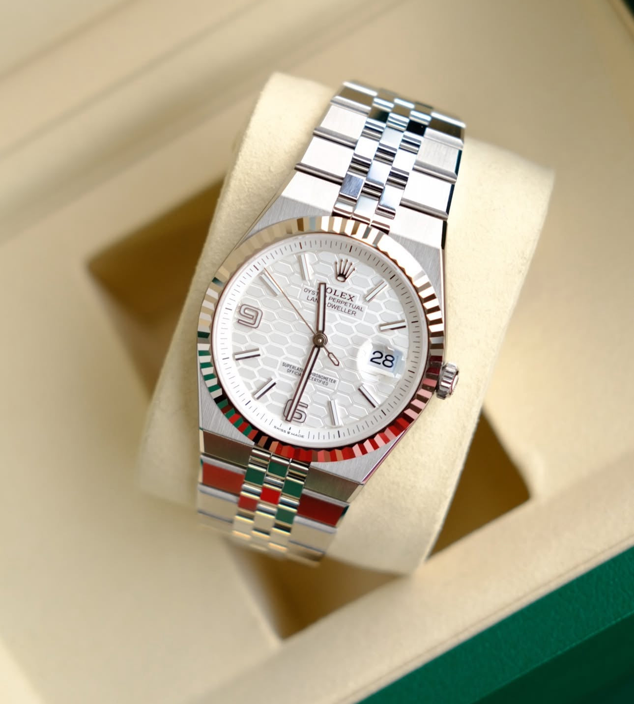 ROLEX LAND DWELLER WHITE