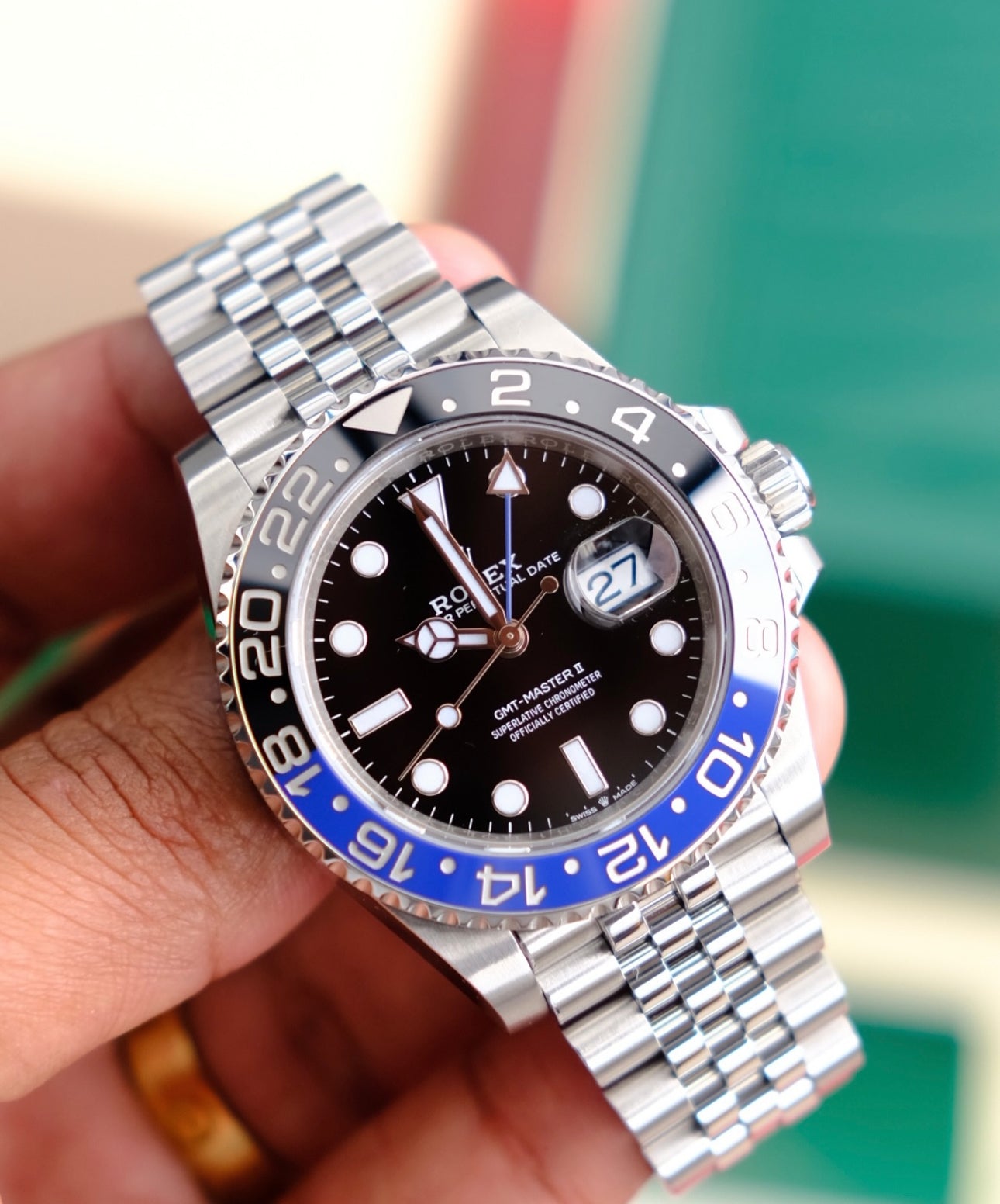 ROLEX GMT MASTER II BATMAN JUBILÈE