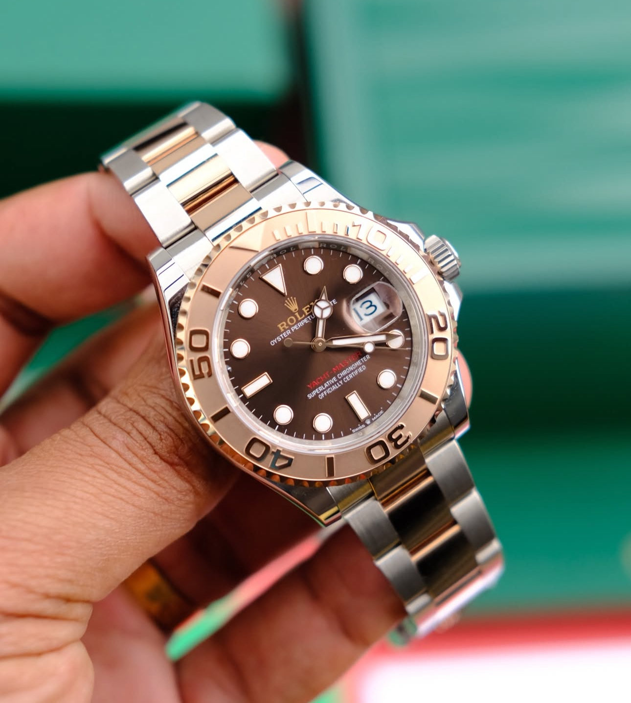 ROLEX YACHT - MASTER CHOCOLATE