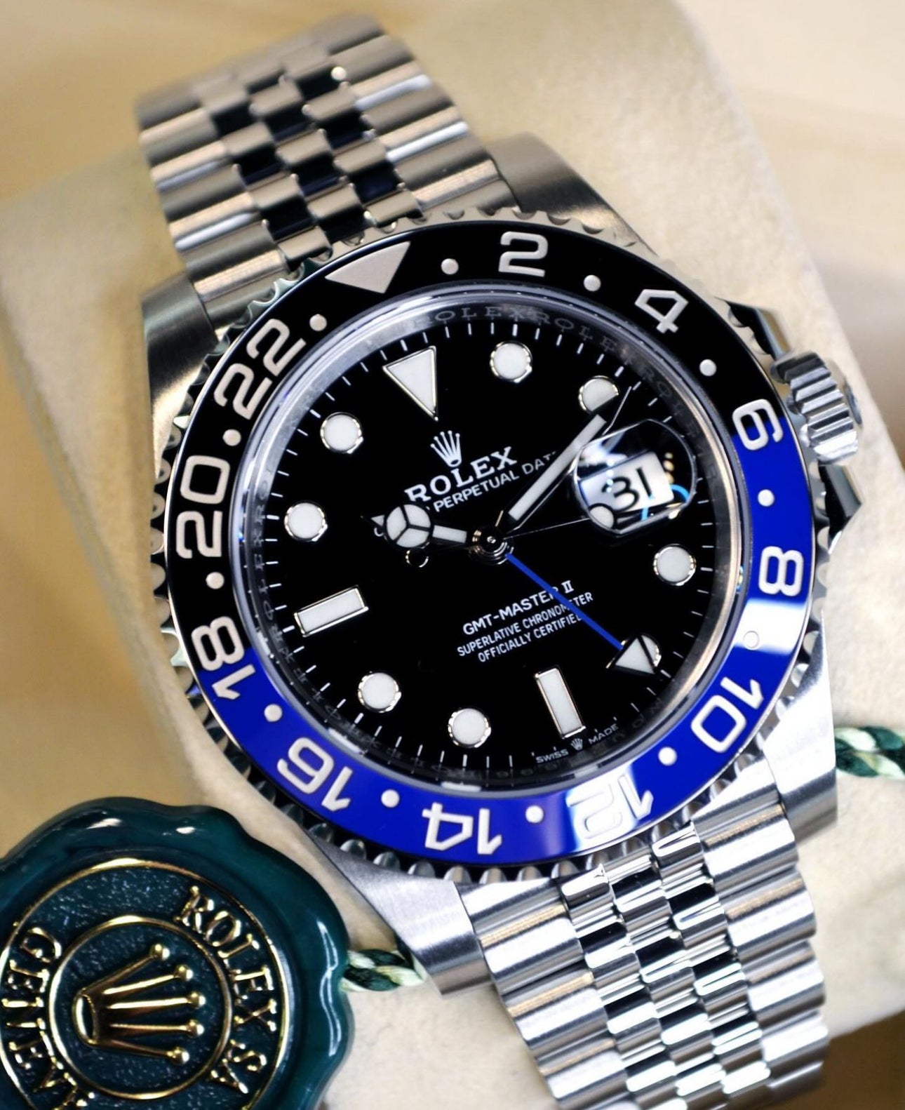 ROLEX GMT MASTER II BATMAN JUBILÈE