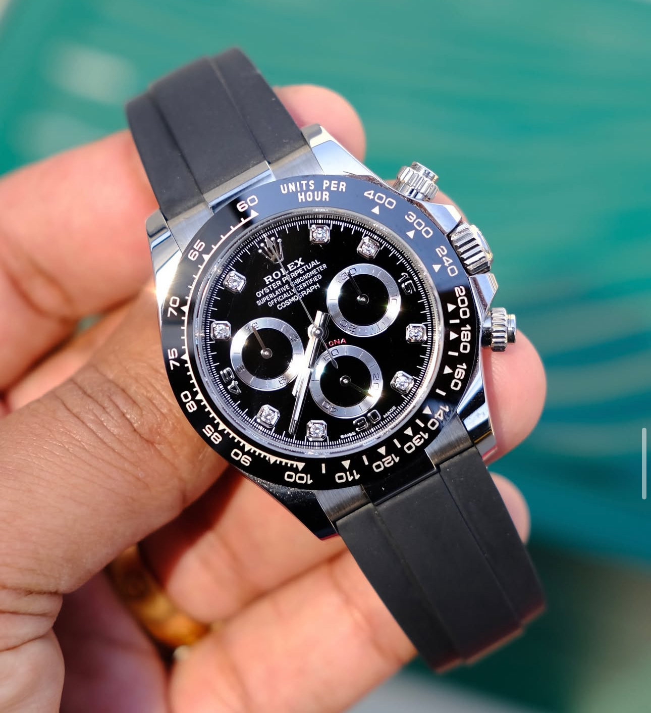 ROLEX DAYTONA OYSTERFLEX BLACK DIAMOND