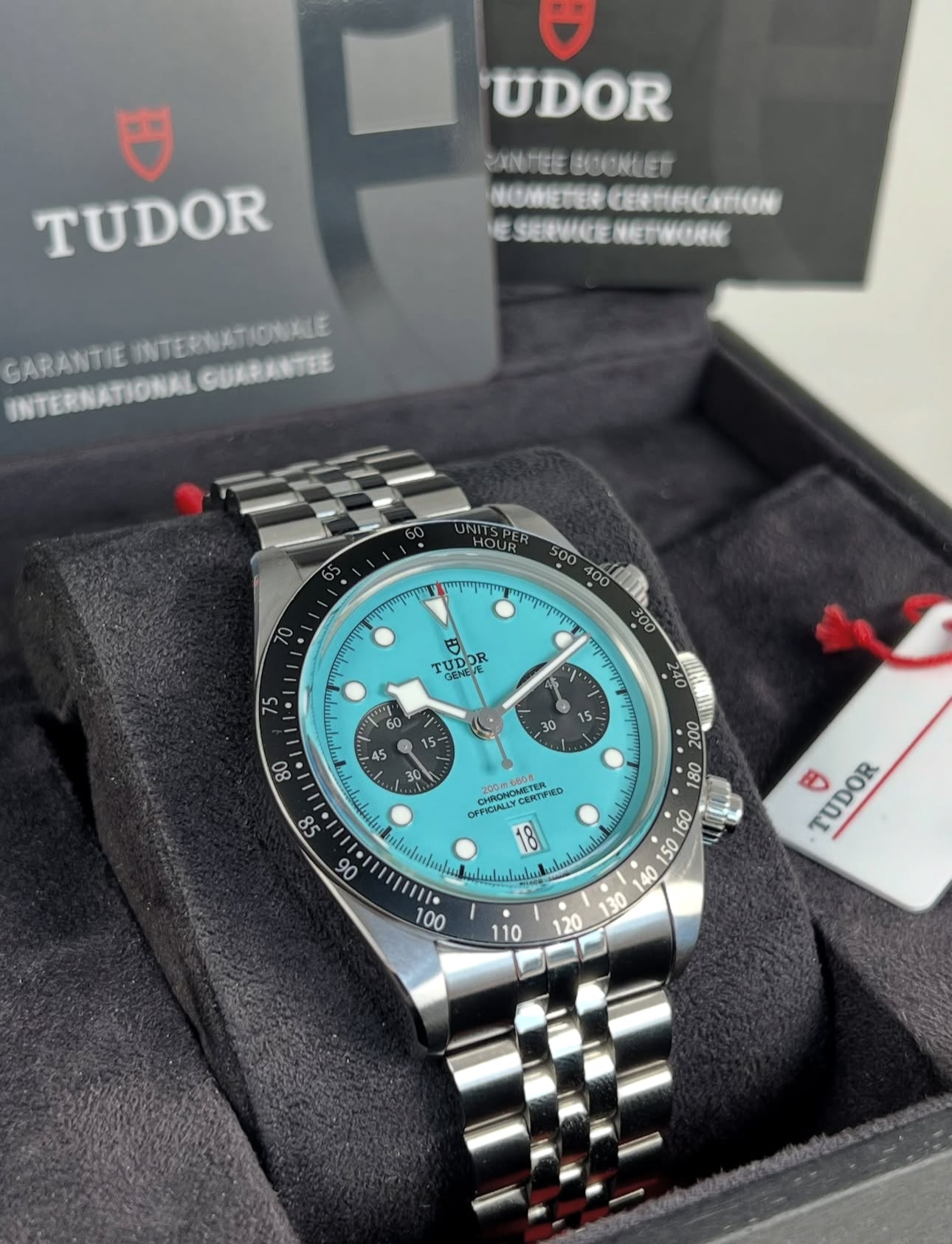 TUDOR BLACK BAY FLAMINGO BLUE