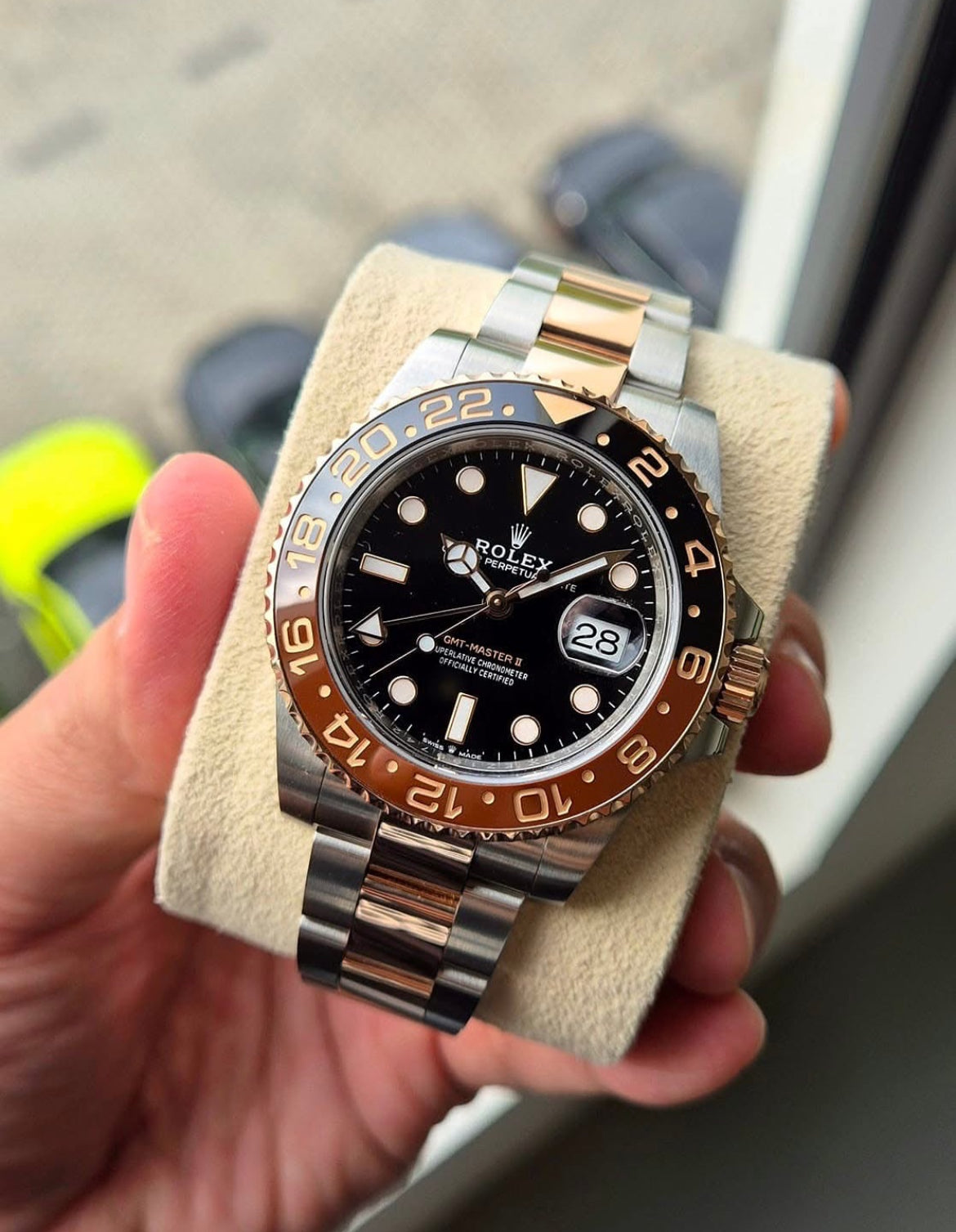 ROLEX GMT MASTER II "ROOT-BEER"