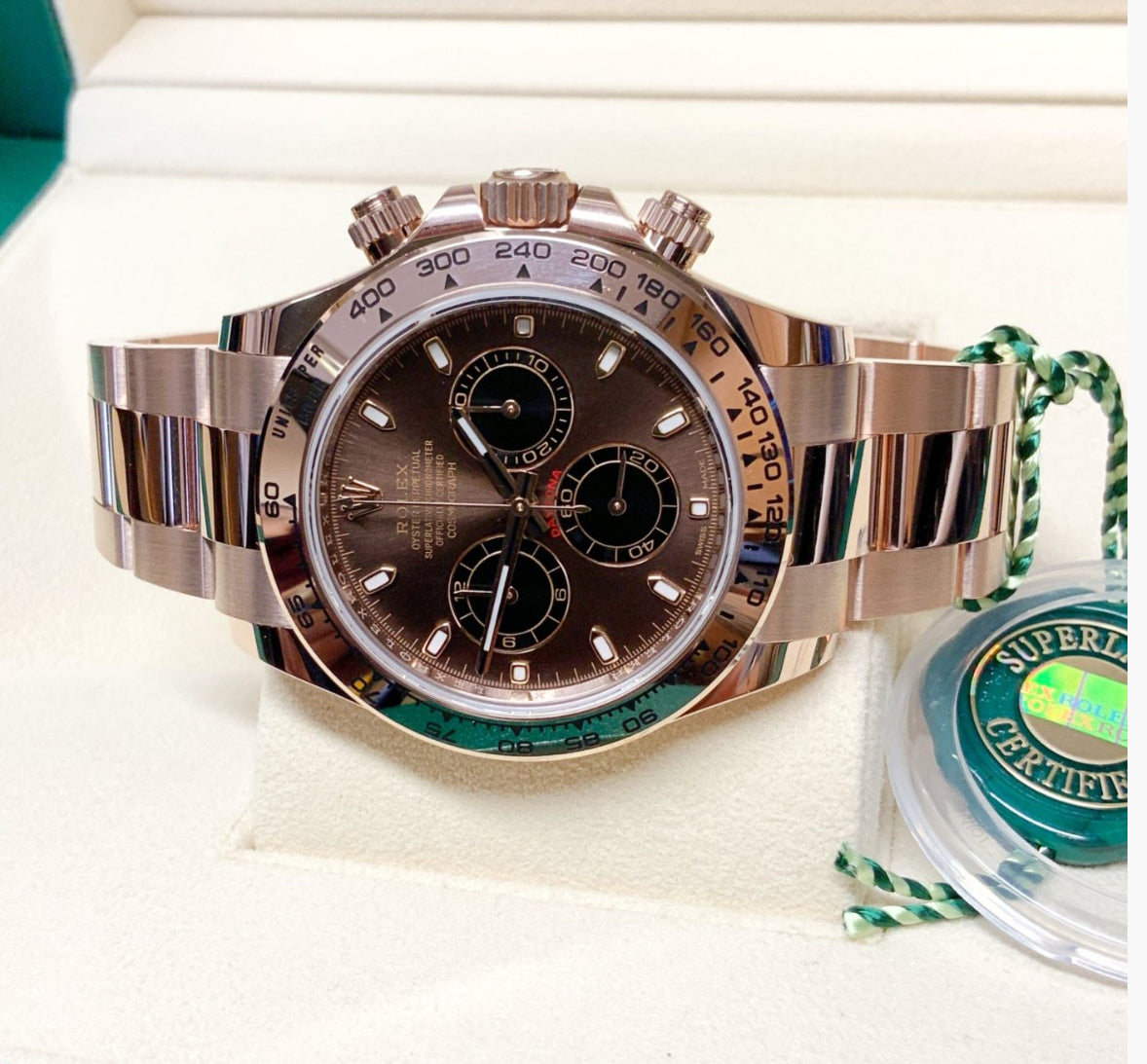 ROLEX DAYTONA GOLD CHOCOLATE