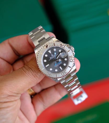 ROLEX YACHT-MASTER GREY DIAL