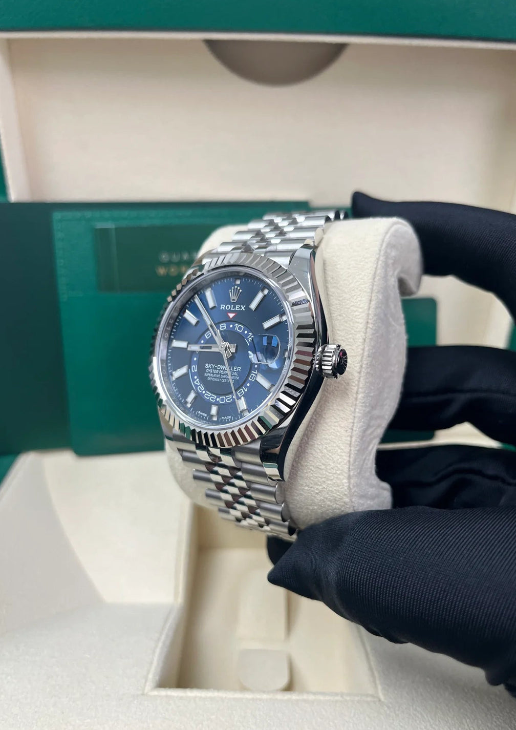 ROLEX SKY-DWELLER BLUE