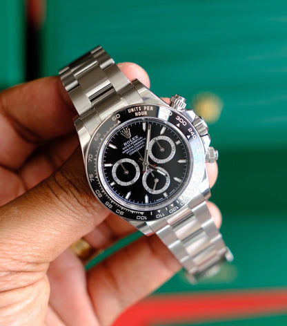 ROLEX DAYTONA CERAMIC BLACK