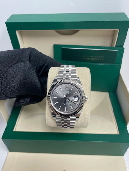 ROLEX DATEJUST JUBILEE "SKYLAR GREY"