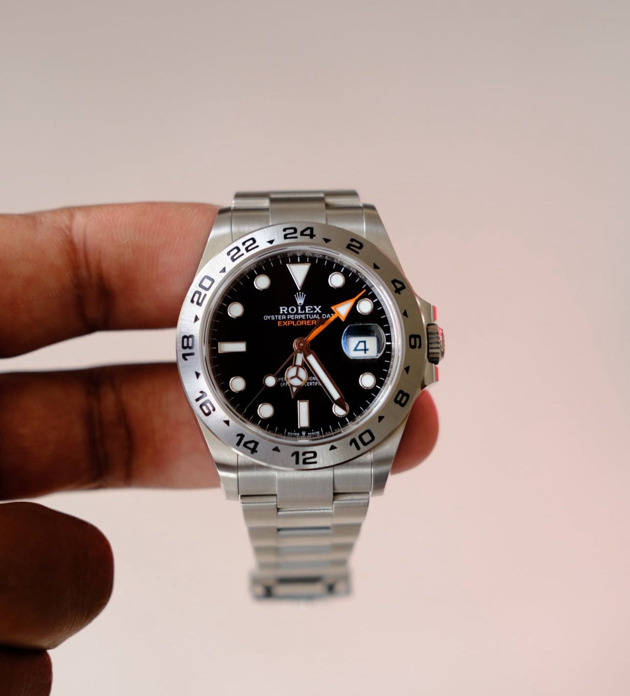 ROLEX EXPLORER II DATE BLACK