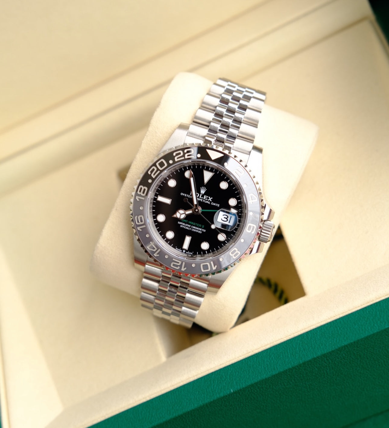ROLEX GMT-MASTER II JUBILEE "BRUCE WAYNE"