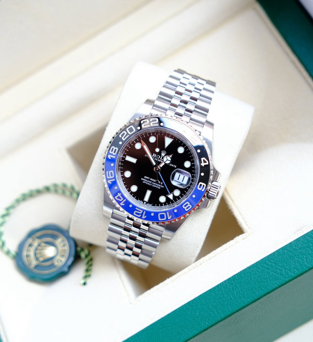 ROLEX GMT MASTER II BATMAN JUBILÈE