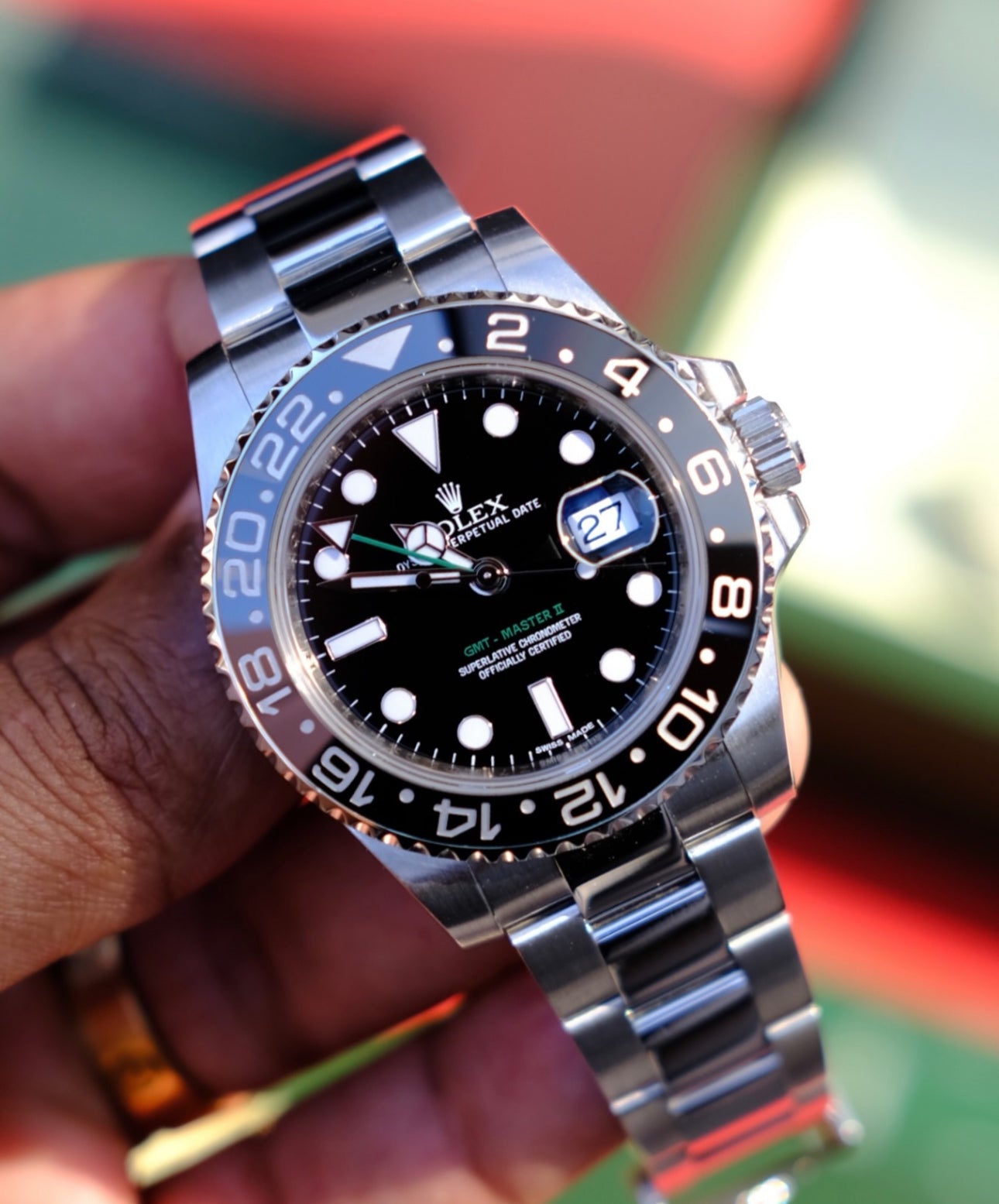 ROLEX GMT MASTER II BLACK