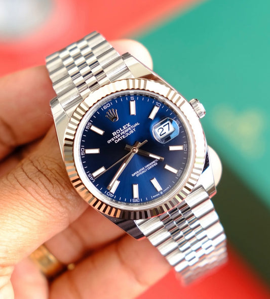 ROLEX DATEJUST JUBILEE OCEAN BLUE