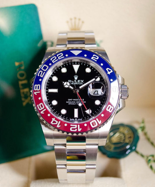 ROLEX GMT MASTER II OYSTER PEPSI