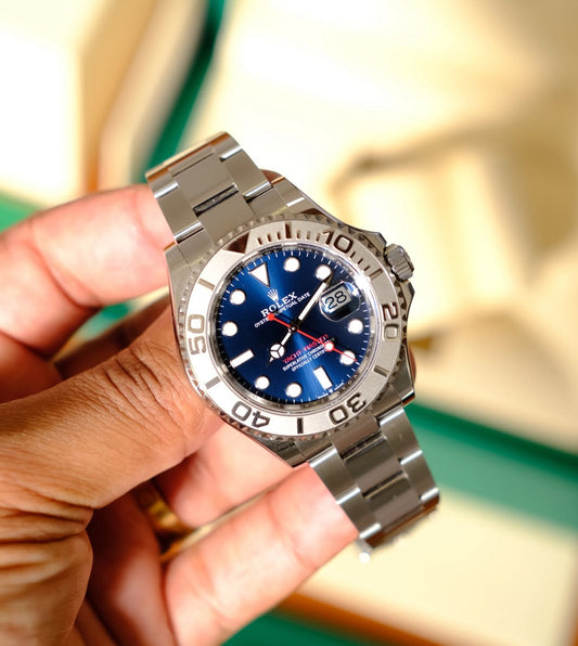ROLEX YACHT-MASTER BLUE DIAL
