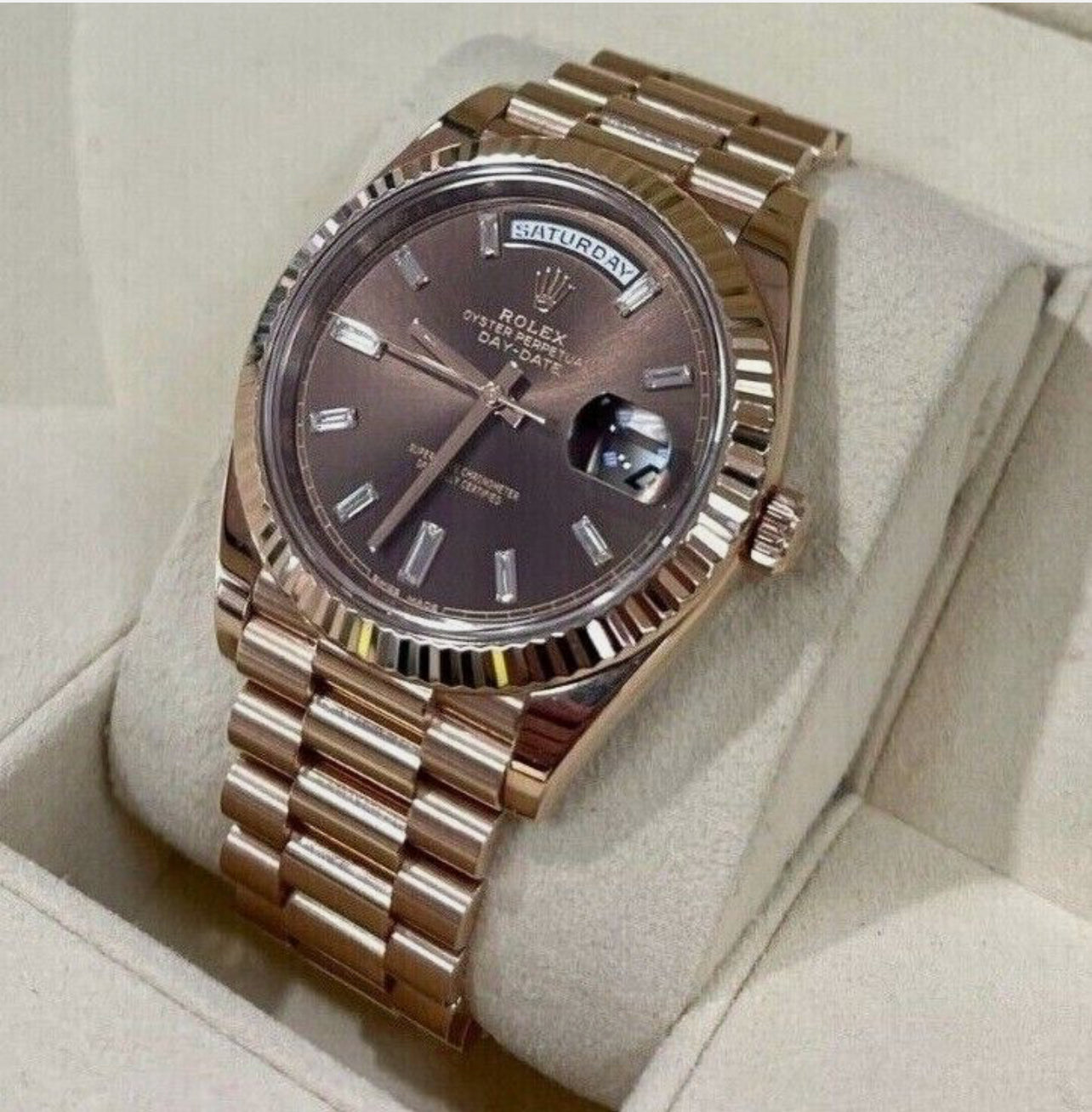 ROLEX DAY-DATE CHOCOLATE