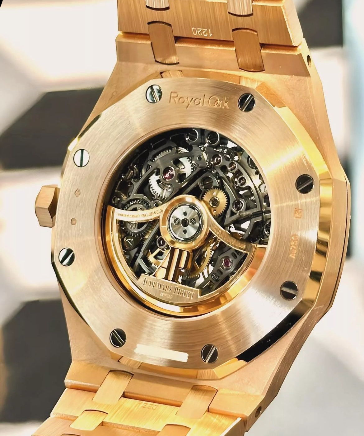 AUDERMARS PIGUET "SKELETON" FULL GOLD