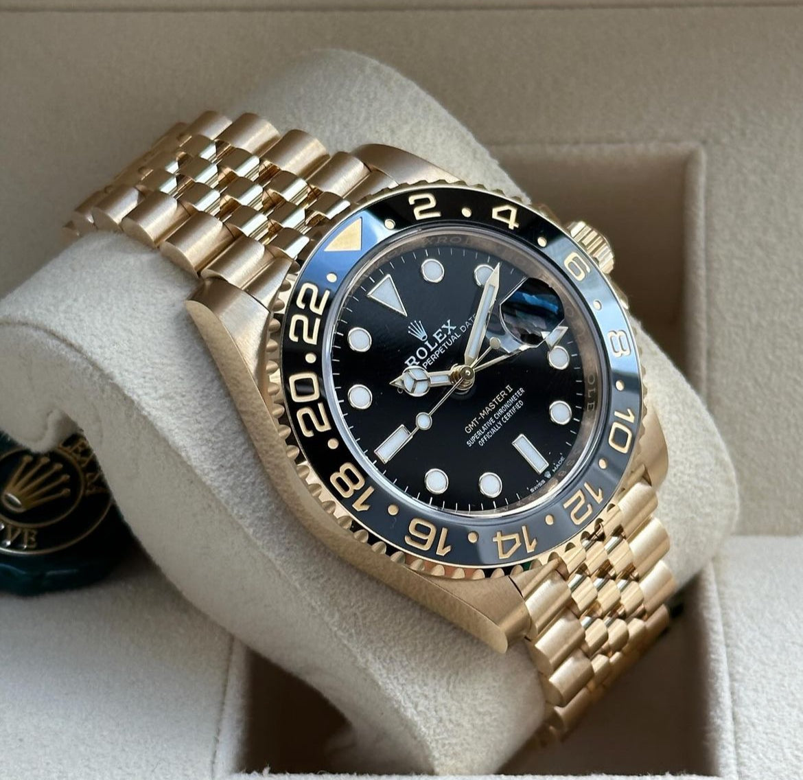 ROLEX GMT-MASTER II JUBILEE "FULL GOLD"