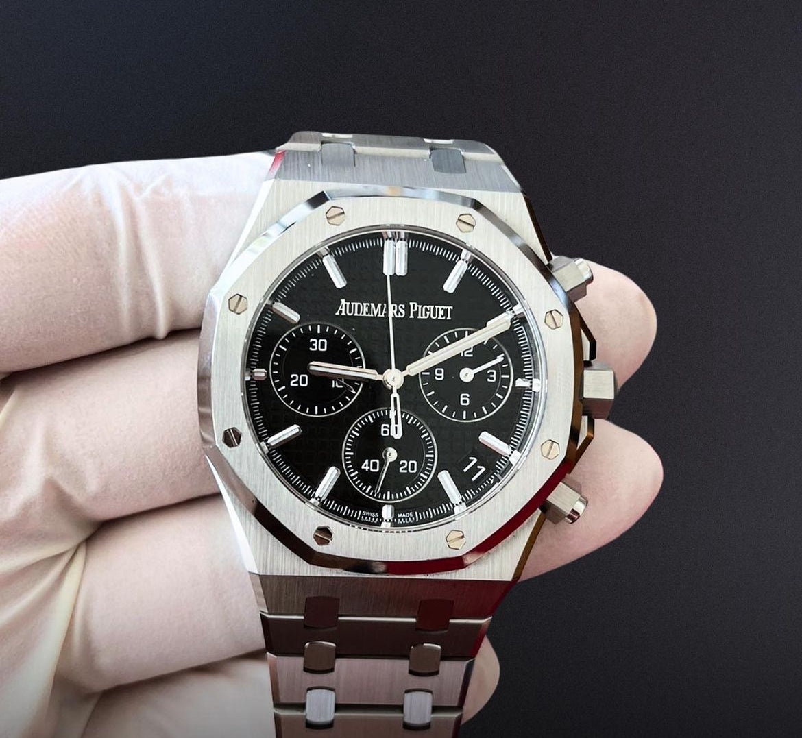 AUDERMARS PIGUET ROYAL OAK BLACK CRONOGRAPH