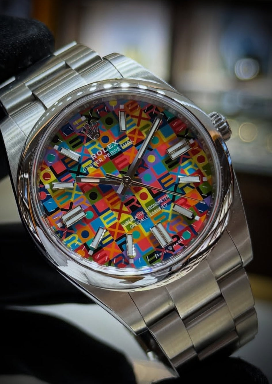 ROLEX OYSTER PERPETUAL MONOPOLY DIAL