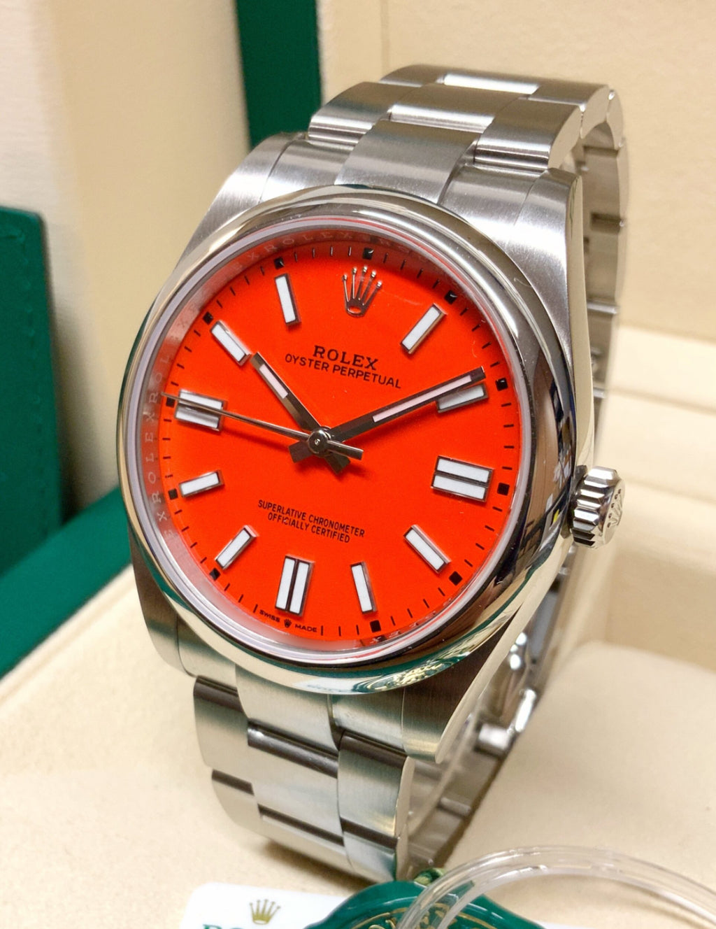 ROLEX OYSTER PERPETUAL ROUGE