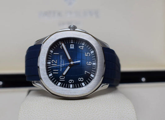 PATEK PHILIPPE AQUANAUT BLUE DIAL