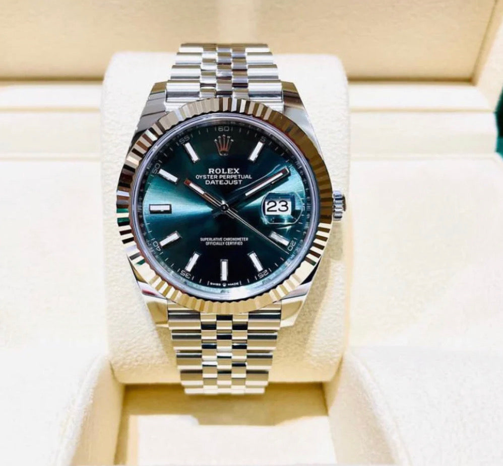 ROLEX DATEJUST JUBILÈE SKY BLUE