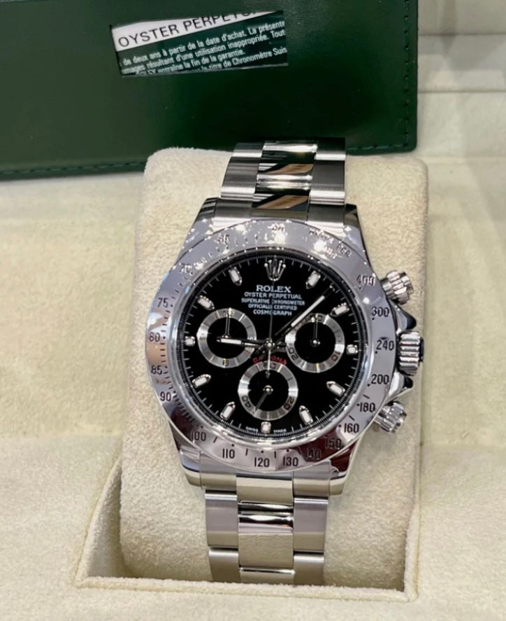 ROLEX DAYTONA BLACK DIAL