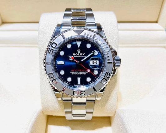 ROLEX YACHT-MASTER BLUE DIAL