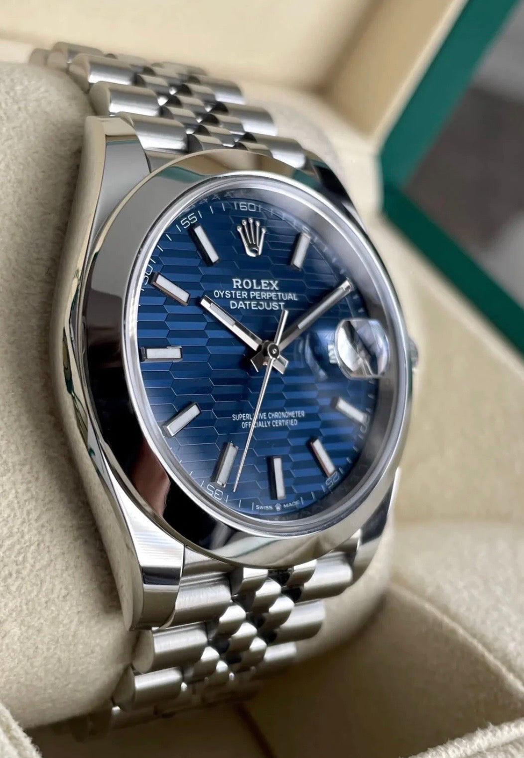 ROLEX DATEJUST JUBILÈE BLUE