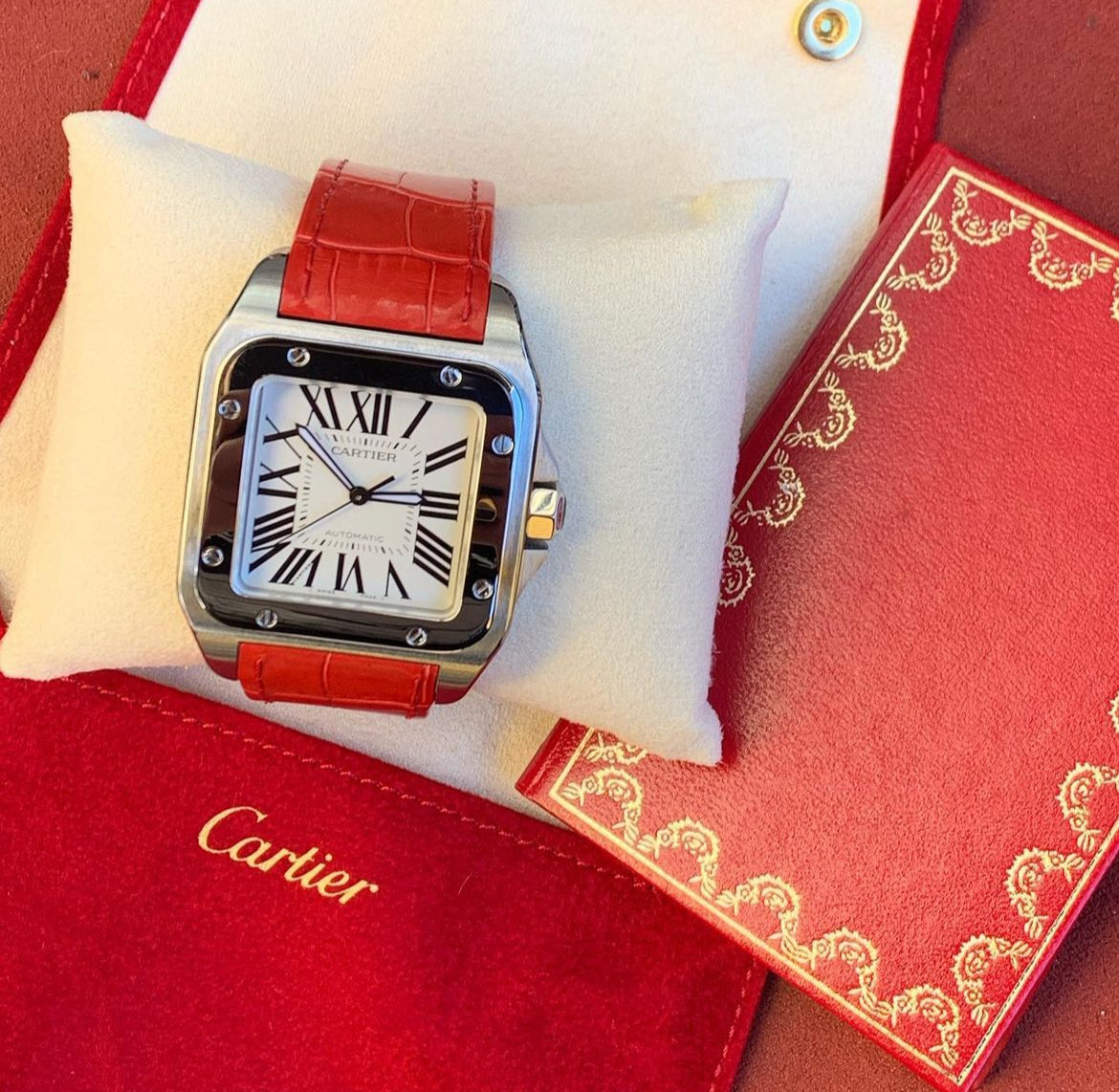 CARTIER SANTOS RED EDITION – DALLA BONA Orologi