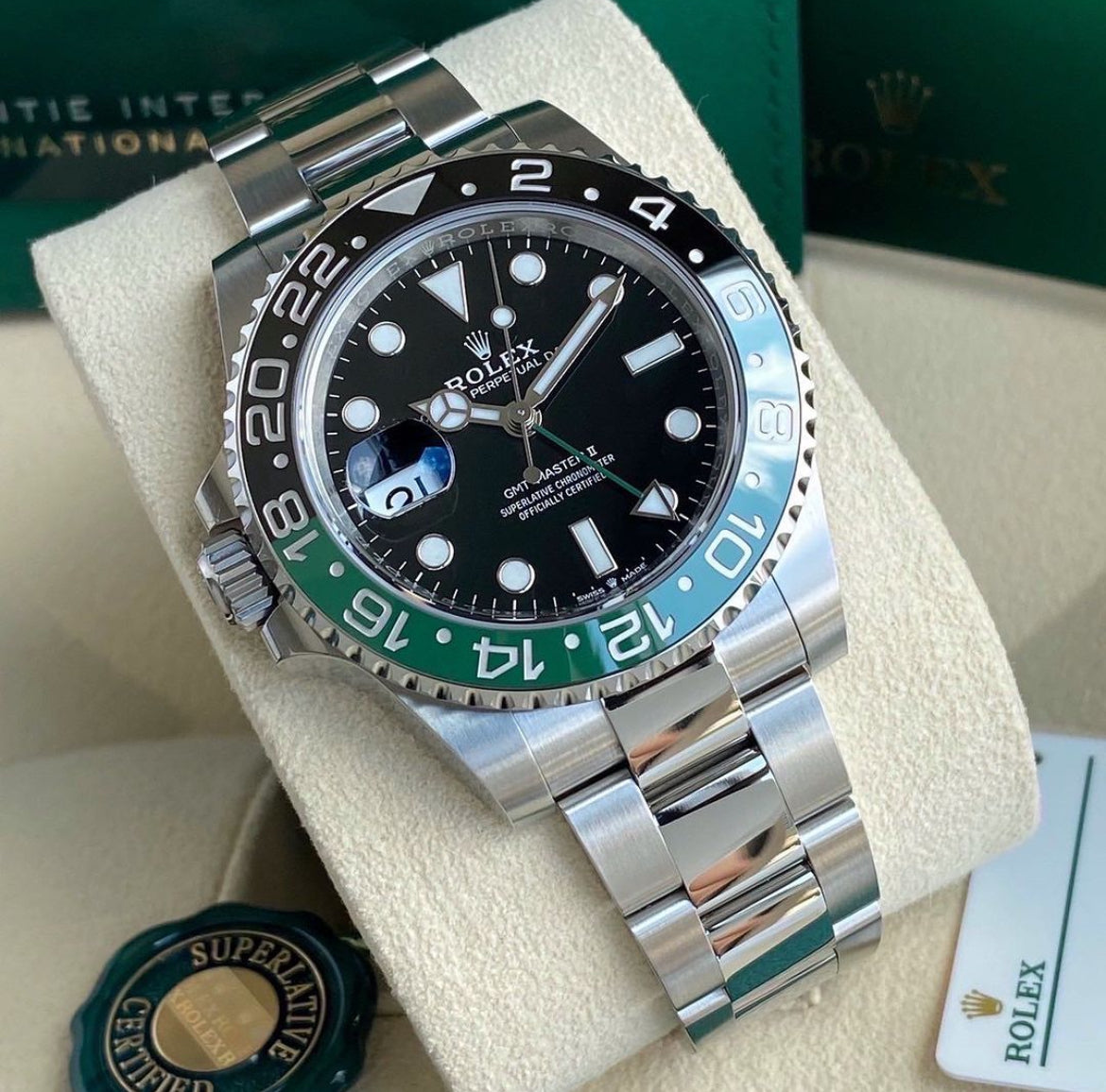 ROLEX GMT MASTER II OYSTER SPRITE